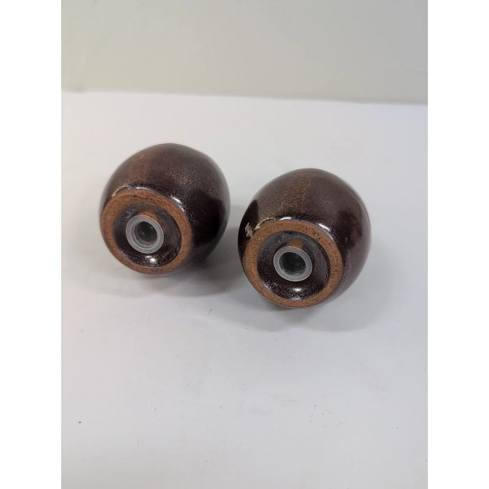 Vintage UCTCI Japan Stoneware Pottery Monkey Ape Salt & Pepper Shakers‎